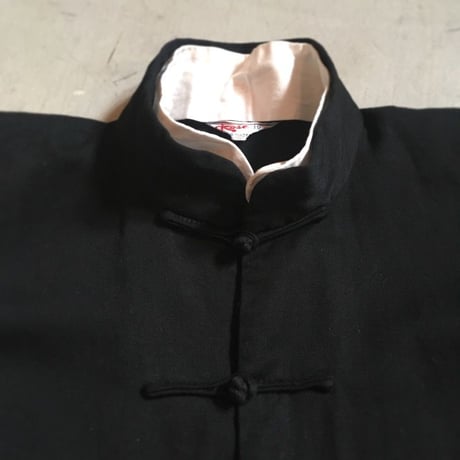 1970's Rose China Jacket Black