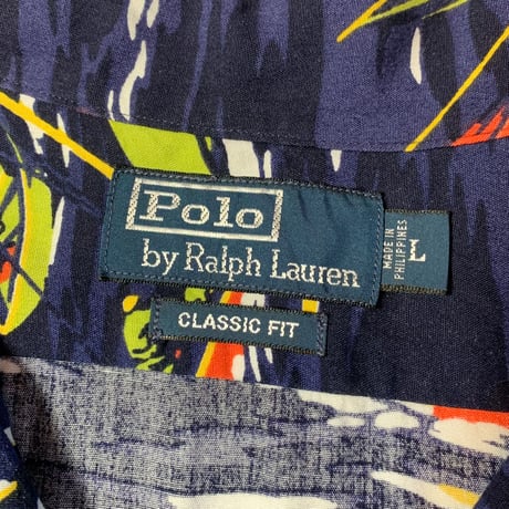 1990's〜 Polo by Ralph Lauren Rayon S/S Shirt