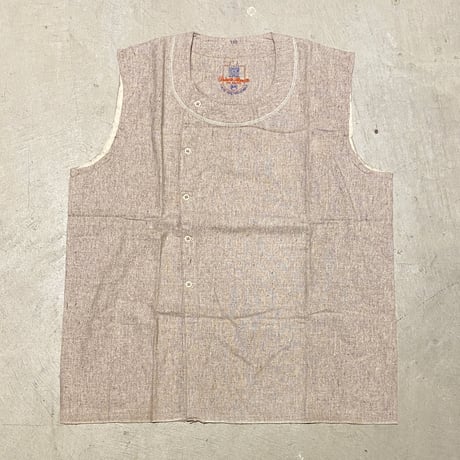 1940〜50's DE REIMS Farmer Vest Deadstock