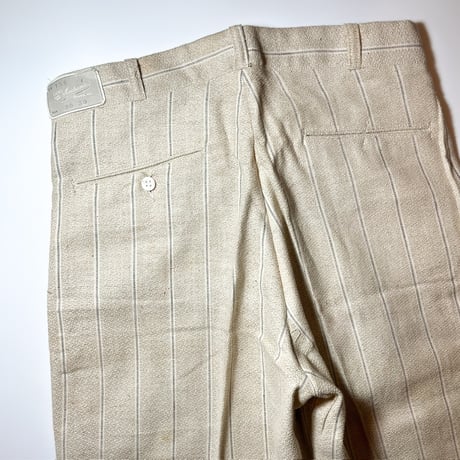 1930's〜 LOEB'S Cotton Trousers Deadstock