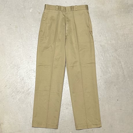 1960's US.ARMY Chino Trousers Deadstock