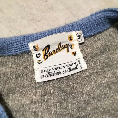 1960's Barclay Mohair Cardigan