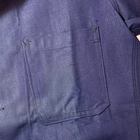 1940〜50's AU MOLINEL Cotton&Linen Jacket Deadstock