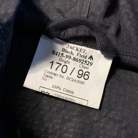 1990〜00's British SAS Black Field Jacket