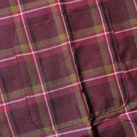 1960's OVEN BAKED Rayon L/S Shirt Deadstock