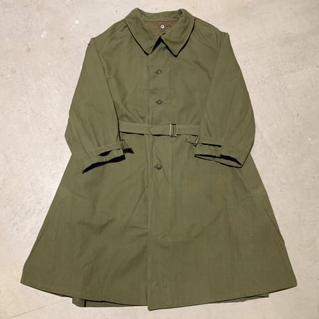 1940〜50's French Army Motor Cycle Coat Deadstock