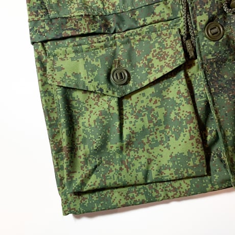1990〜00's Russian Military Digital Flora Camo Jacket Deadstock