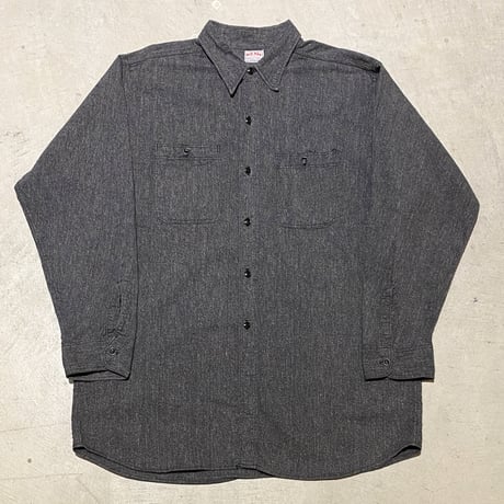 1950's BIG MAC Black Chambray L/S Shirt