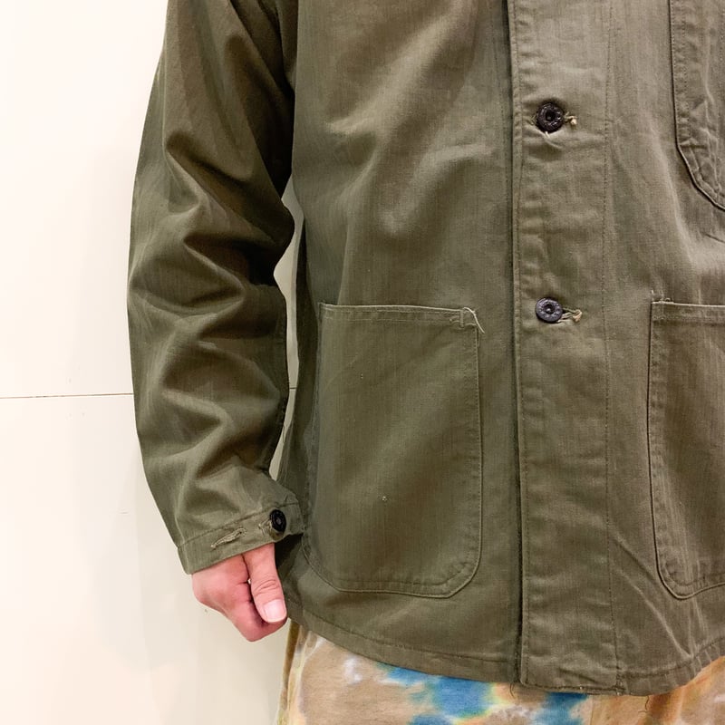 1940's US.NAVY N-3 Herringbone Jacket | Unwave