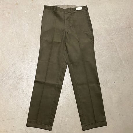 1960's KORATRON Corduroy Tapered Pants Deadstock