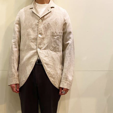 1910〜20's Unknown linen Suck Coat