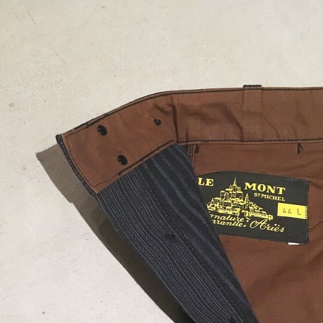 1940's〜 LE MONT ST MICHEL Stipe Trousers Deadstock