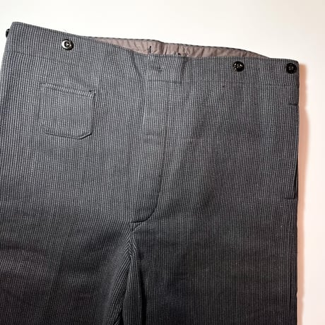 1940's Kleiderfabrik Pique Trousers
