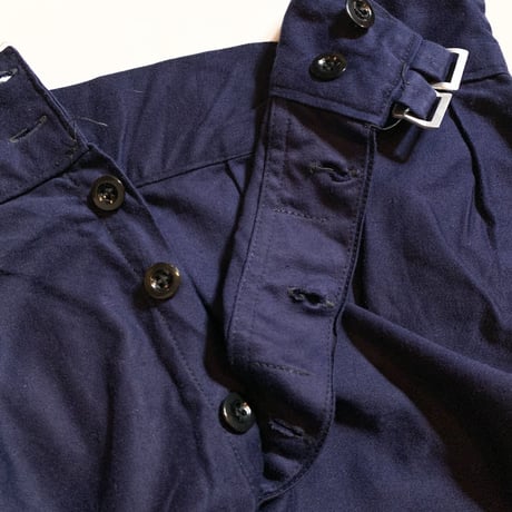 1960's Italy Navy Gurkha Short Pants