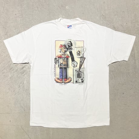 1990's Hanes CHARLES WHITE Ⅲ Printed Tee Deadstock