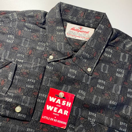 1960's Hollywood Styled L/S Shirt Deadstock