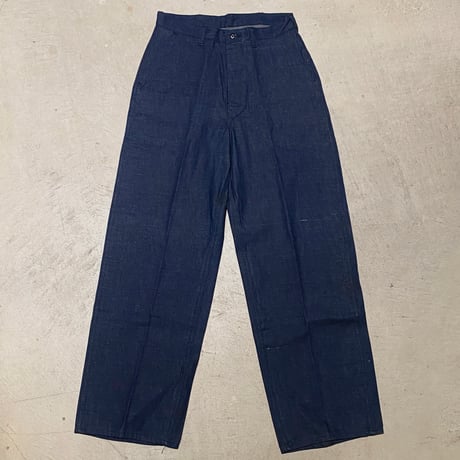 1940's US.NAVY Denim Trousers Deadstock