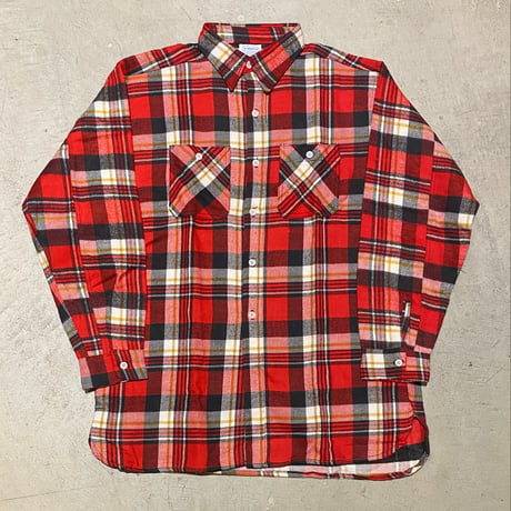 1950's BRENT Heavy Flannel L/S Shirt Deadstock