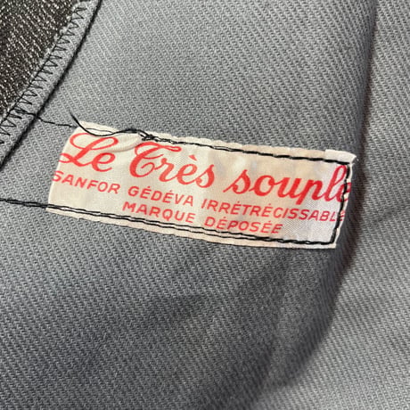 1950's Le Cres Souple Herringbone Stripe Trousers Deadstock