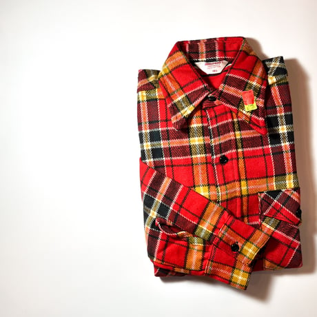 1970's FROSTPROOF Heavy Flannel L/S Shirt Deadstock