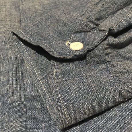 1960's BIG YANK Chambray L/S Shirt