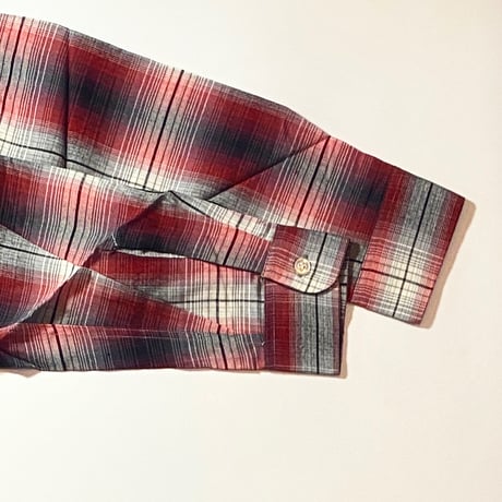 1960's PENNEY'S Rayon L/S Shirt Deadstock