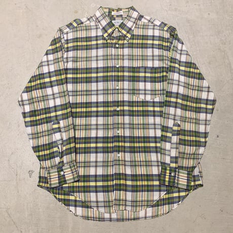1970's SERO Indian Madras L/S Shirt