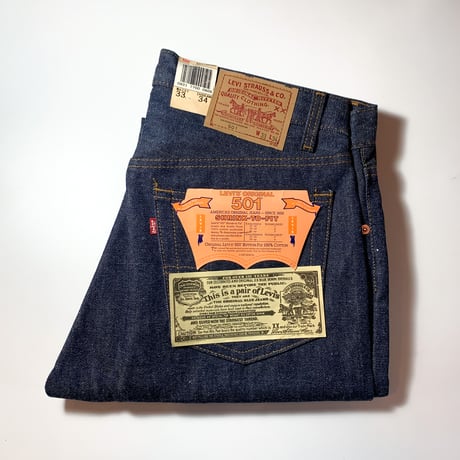 1980's Levi's 501 Denim Pants Deadstock