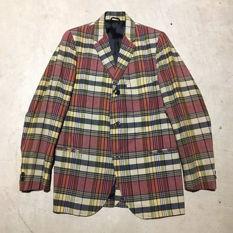 1960's Seeley's Indian Madras Tailored Jacket
