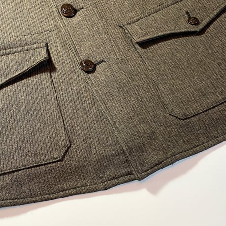 1950's L'AGRICULTEUR Pique Hunting Jacket Deadstock