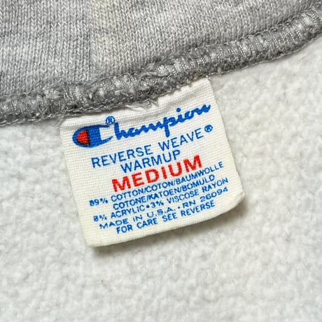 1980's Champion Reverse Weave Sweat Parka