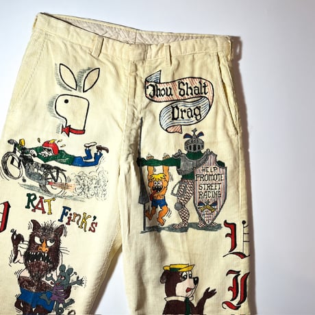 1960's Unknown Senior Corduroy Memorial Pants