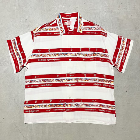 1950's La Belle Greole Rayon S/S Shirt