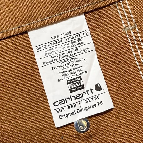 2000's〜 Carhartt Double Knee Painter Pants Deadstock