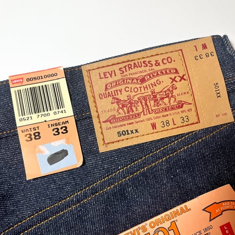 1990's Levi's 501 Denim Pants Deadstock