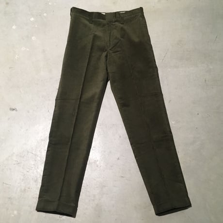 1960's h.i.s Corduroy Tapered Pants Deadstock