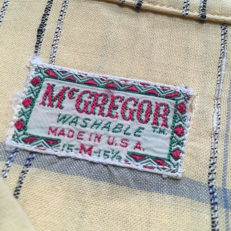 1950's McGREGOR L/S Shirt