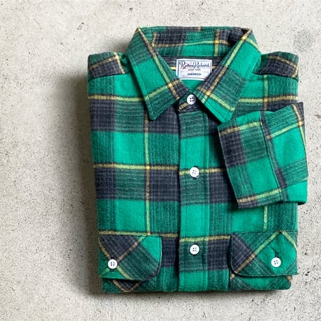 1960's Roomy Richard Heavy Flannel L/S Shirt Deadstock