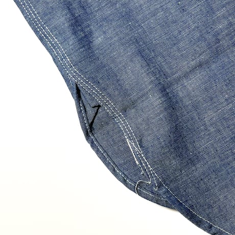 1940's〜 MONTGOMERY WARD Chambray S/S Shirt Deadstock