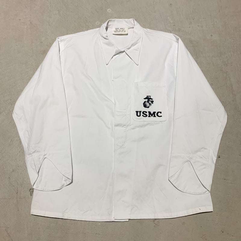 K*K様 50s USMC フードハンドラージャケット サイズ17 1/2 x 実物 新品 デッドストック 米軍 U.S.M.C. FOOD HANDLER（フード