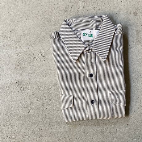 1970〜80's KEY Hickory L/S Shirt Deadstock