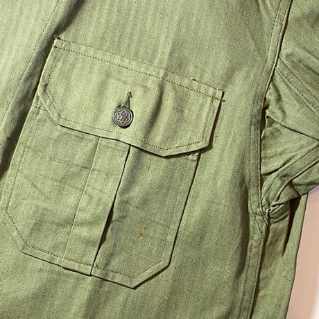 1940's US.ARMY M-41 Herringbone Jacket Deadstock