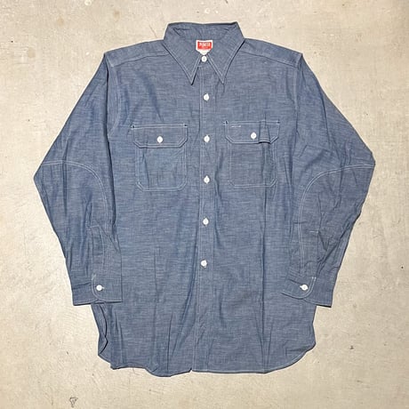 1950's PIONEER Chambray L/S Shirt Deadstock