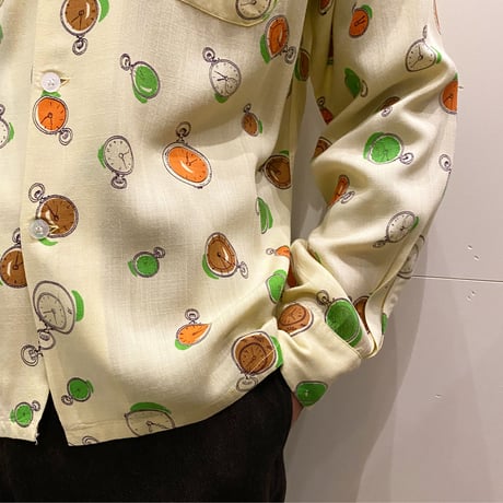 1960's Lance-Set Rayon L/S Shirt