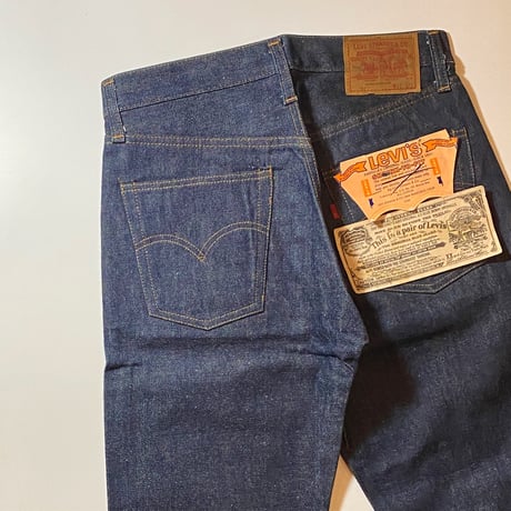 1970's Levi's 501 66 Single Denim Pants Deadstock