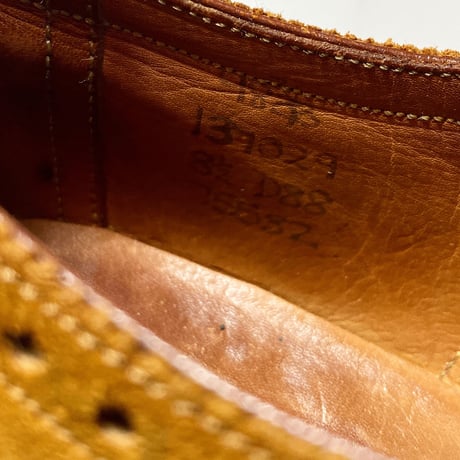1960〜70's W.S.FOSTER&SONS LTD. Brown Suede Shoes