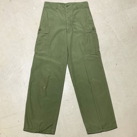1960's US.ARMY Jungle Fatigue 1st Trousers