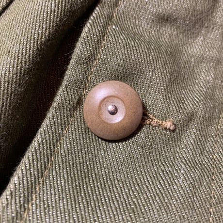 1950's British Army Green Denim Jacket Deadstock