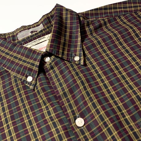 1960's Gentree Ltd. Indian Madras S/S Shirt
