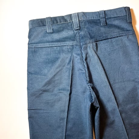 1960's Unknown Corduroy Tapered Pants Deadstock